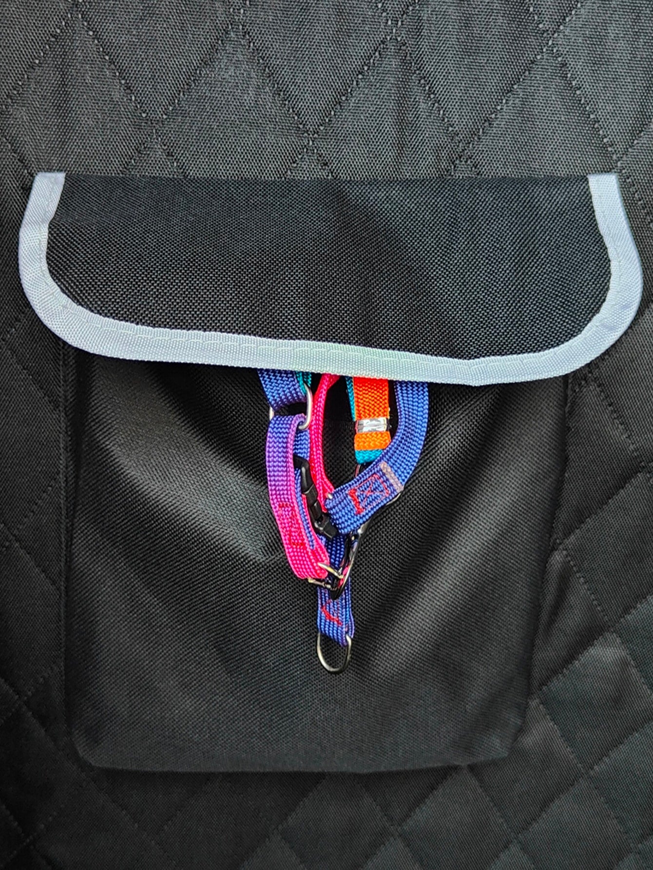 1Pc Black Car Trunk Mat with Raised Edges for Anti-Slippery and Waterproof Protection against Pet Hair, Spills and Cargo