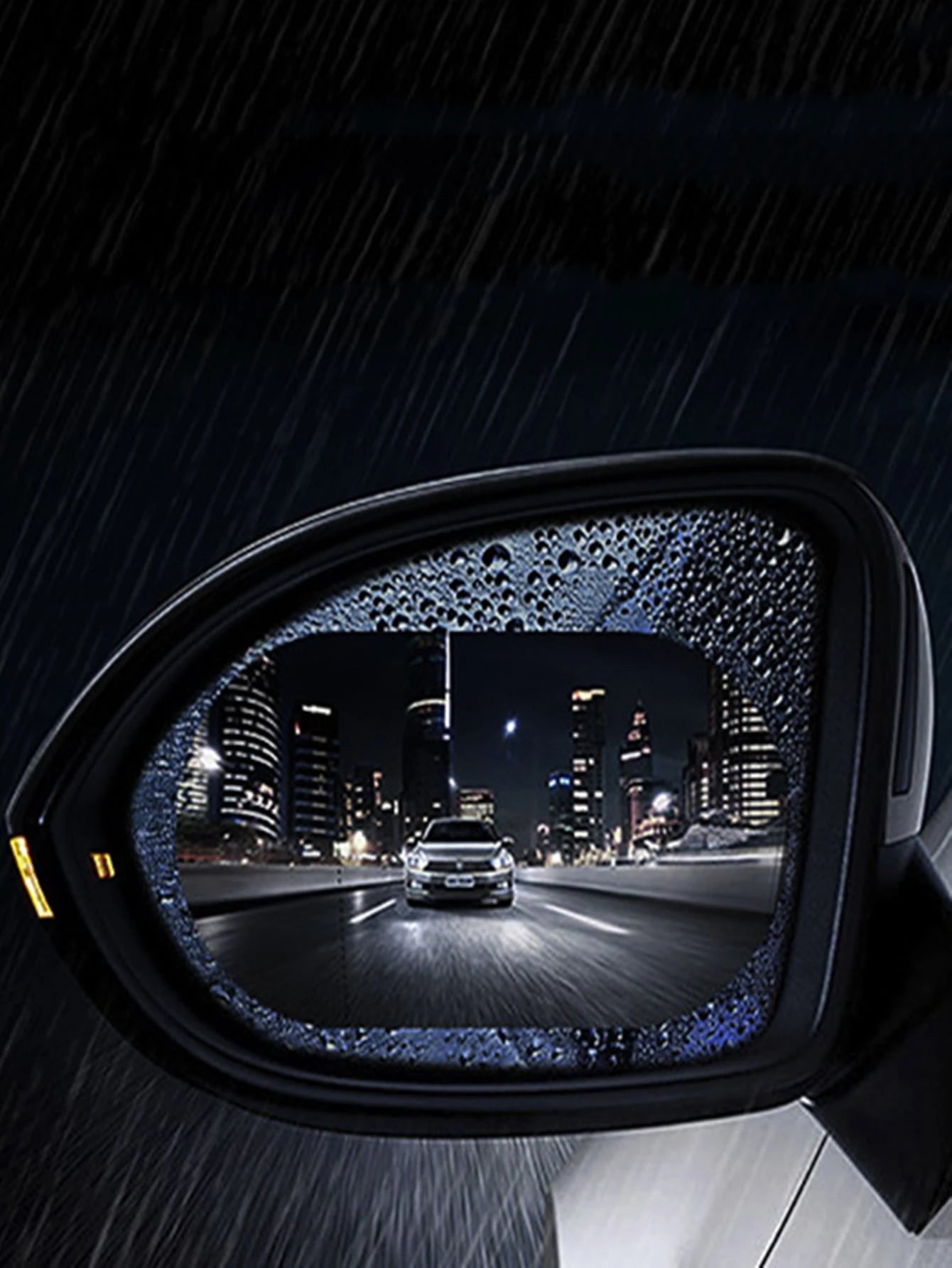 2Pcs Car Rearview Mirror Rainproof Film