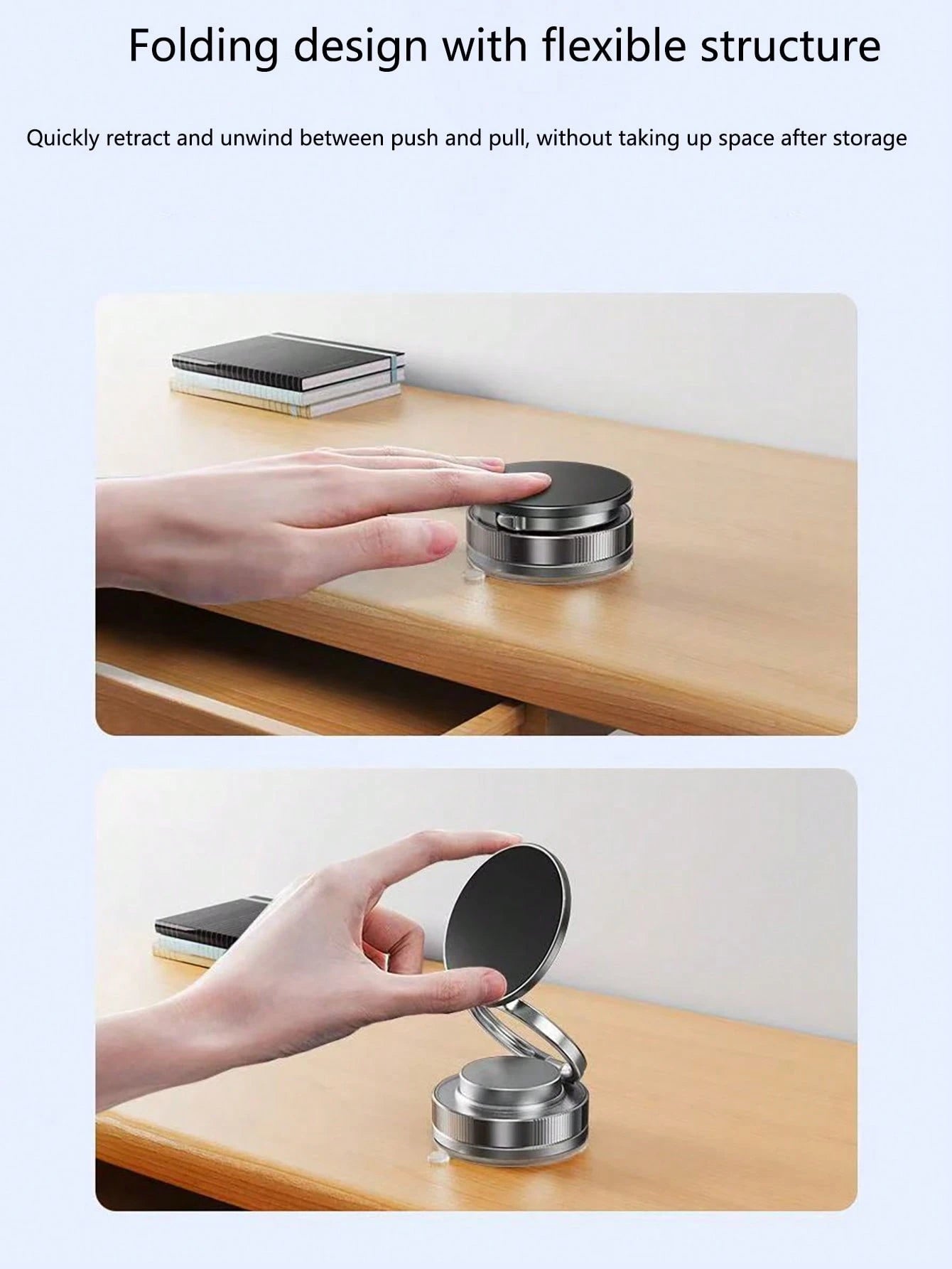 1Pc 360 Degree Rotating Magnetic Car Phone Holder, Magnetic Suction Cup Car Phone Mount Holder for Motorcycle Navigation, Strong Suction Cup Compatible with Iphone, Android Phone, Gift for Birthday, Family, Friends Car Accessories