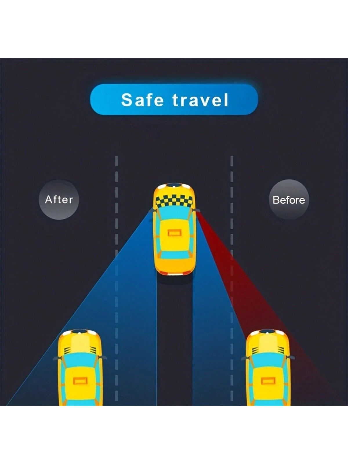 2Pcs Adjustable Car Blind Spot Glass Mirror 360 Degree Side Wide Angle Rearview Mirror Small Rimless round Mirror Safe Driving